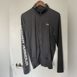 Men UNDER ARMOUR fitted light jacket size XL